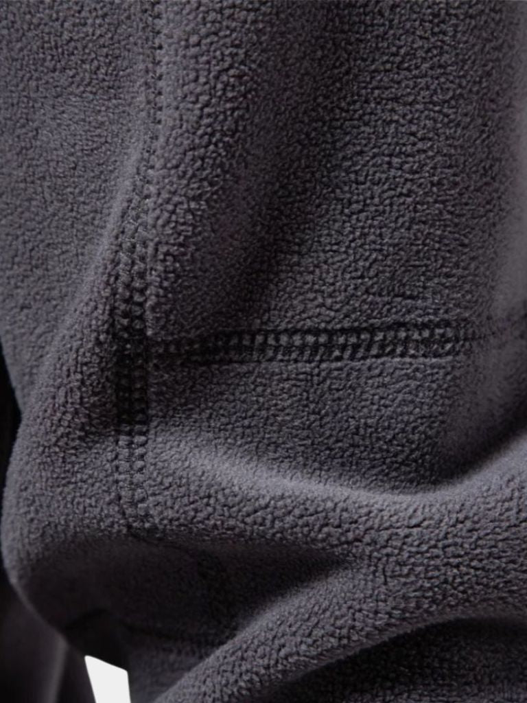 Herren-Strickpullover – Alpiner Viertelreißverschluss, lässige Alltagsstrickware